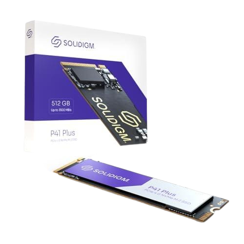Unidad NVMe SOLIIDIGM P41 Plus 512GB Gen 4