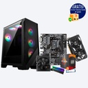 Pc Gamer Ryzen 5 5500 A520M RTX 3050 DDR4 2x8 NVMe 1TB 750W 80 Bronce