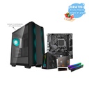 Pc Gamer Ryzen 5 8600G B650M H DDR5 2x8 NVMe 1TB 600W 80 Bronce