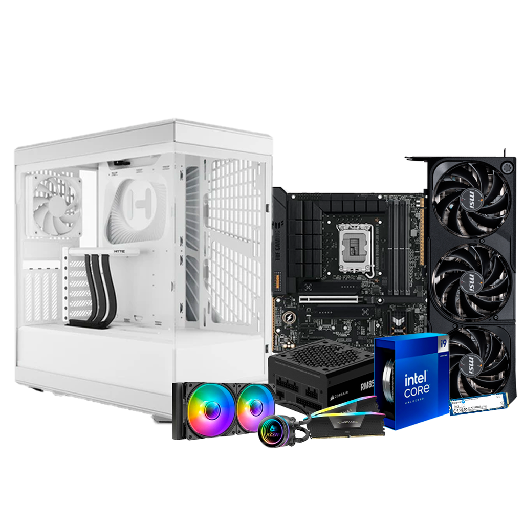 Pc Gamer i9 14900K B760M-Plus 750W Bronce DDR5 2x16 NVMe 1TB RTX 5070 Liquida 240mm
