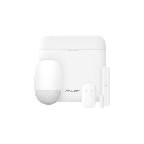 Kit de alarma con panel inalámbrico con sensor de movimiento magnétic Hikvision DS-PWA96-Kit-WB