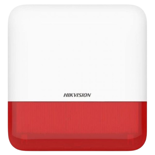 Sirena inalámbrica para exteriores Hikvision DS-PS1-E-WB