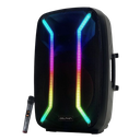 Bocina Dolphin SPX 2115 Elite pro 15 Bluetooth con microfono 80 RMS Color Negro