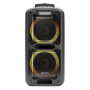 Bocina Dolphin SP 2100RBT Party Speaker Dual 10 Bluetooth 3400W Color Negro