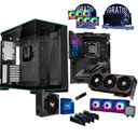 Pc Gamer i9 14900KF Z790 ROG Maximus RTX 5090 DDR5 4x16 NVMe 2TB 1000W Gold Liquida 360mm 