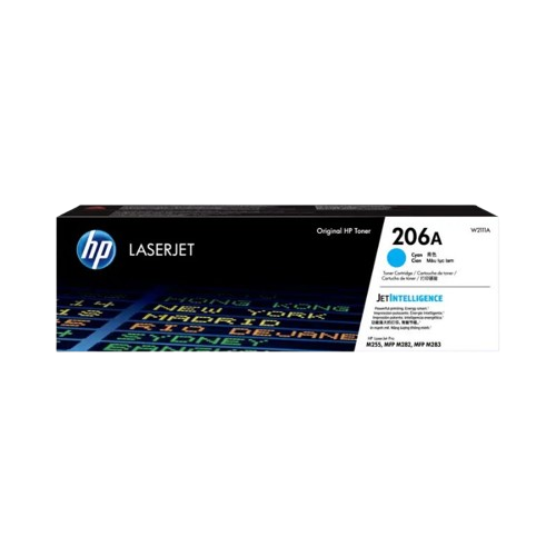 Cartucho Toner HP 206A Cian 