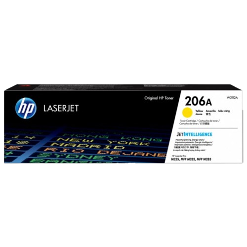 Cartucho Toner HP 206A Amarillo 