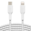 Cable USB-C a Lightning Belkin BoostCharge Pro Flex 3 Metro Blanco 