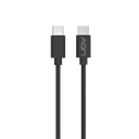 Cable USB-C a USB-C AON AO-CB-5014 1 Metro Negro 5Gbps 65W