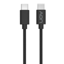 Cable USB-C a USB-C AON AO-CB-5000 3.5 Metros Negro