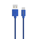 Cable USB a USB-C AON AO-CB-4003 3.5 Metros Trenzado Azul