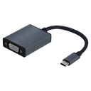 Adaptador USB-C a VGA Argom ARG-CB-0043 Macho-Hembra Gris
