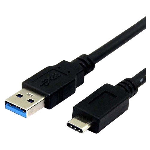 Cable USB-C a USB Argom  1 Metro Negro