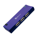 Hub Klip Xtreme  4 Puertos USB 2.0 Azul