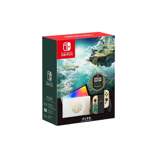Consola Nintendo Switch Oled Edición The Legend of ZeldaTears of the Kingdom