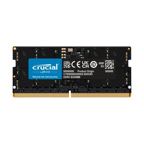 Memoria DDR5 SODIMM 16GB Crucial 4800MT/s