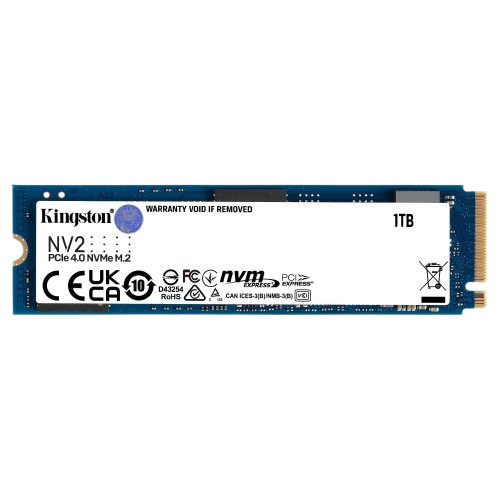 Unidad SSD M.2 2280 1TB Kingston NV2 PCIe NVMe