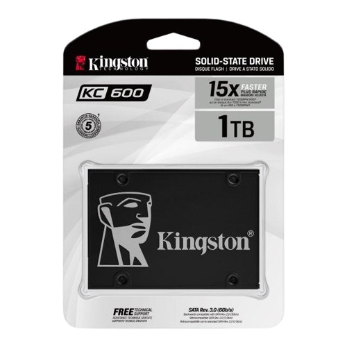 Unidad SSD 2.5" 1024GB Kingston KC600