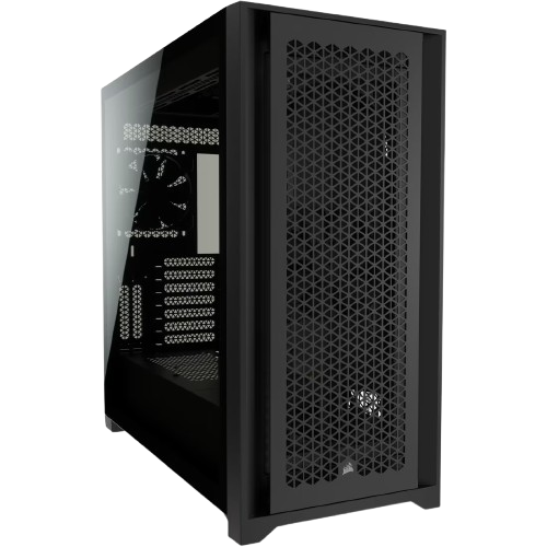 Case Corsair 5000 Airflow Vidrio Templado Sin Fuente Color Negro 