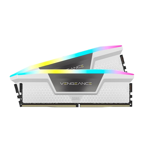 Memoria RAM Corsair Vengeance DDR5 2 X 16 GB 5200MHz RGB Blanco
