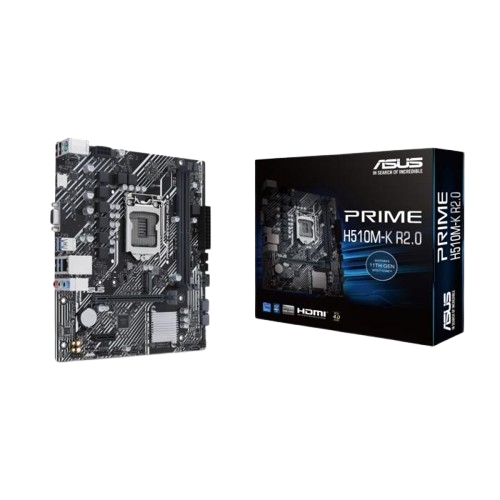 Motherboard Asus Prime H510M-K R2.0 LGA1200 10th 11th Gen DDR4 Micro ATX