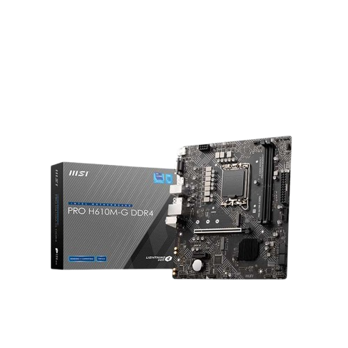 Motherboard MSI Pro H610M-S Socket LGA1700 12th 13th 14th DDR4 Micro ATX