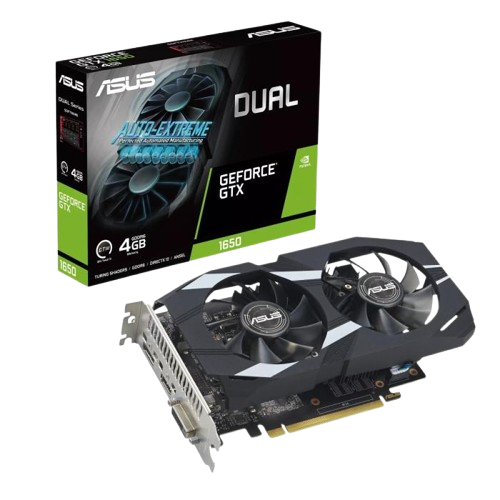 Tarjeta de Video GDDR6 EVO GEFORGE GTX 1650 Asus Dual  4GB