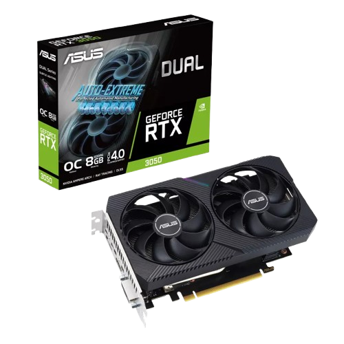 Tarjeta de Video GDDR6 Asus Dual Geforce RTX 3050 V2 OC 8GB 