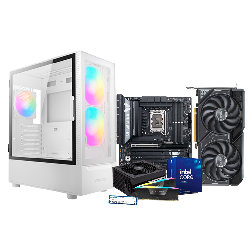 Pc Gamer Ultra Core 7 265 B860M-Plus WIFI 750W 80 Plus Bronze DDR5 2x16 NVMe 1TB RTX 5060 TI