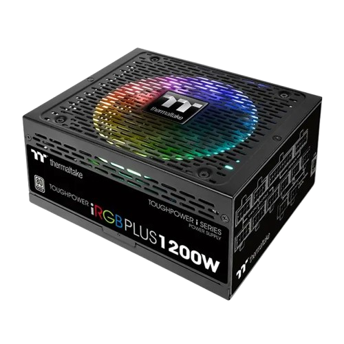 Fuente de poder Thermaltake Toughpowr iRGB PLUS platinum 1200W