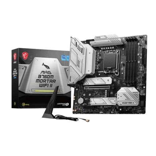 MotherBoard MSI MAG B760M Mortar II  14th 13th 12th Gen LGA 1700 DDR5 ATX