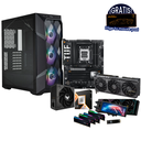 Pc Gamer Ryzen 7 9800X 3D X870 TUF RTX 5080 DDR5 4x16 NVMe 2TB 1000W Gold Liquida 360mm 