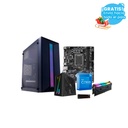 Pc Gamer i5 12400 H610M-K DDR4 2x8 NVMe 1TB 600W Bronce