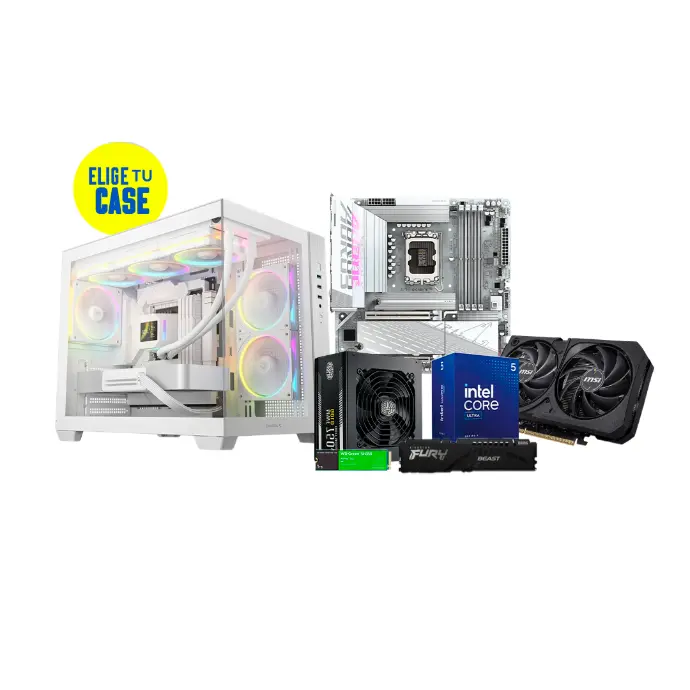 Pc Gamer Ultra Core 5 225F B860M 750W Bronce DDR5 16GB NVMe 1TB RTX 5050