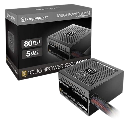 Fuente de poder Thermaltake 600W 80-Plus Gold 