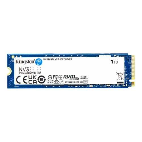 Unidad SSD M.2 2280 1TB Kingston NV3 PCIe NVMe 6000Mbps