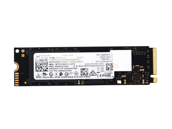 Unidad SSD Microm 512GB NVMe M.2