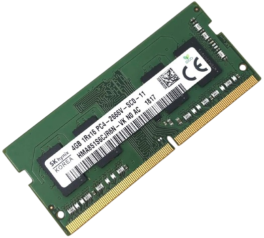 Memoria RAM SODIMM DDR4 2666Hz de 4GB 
