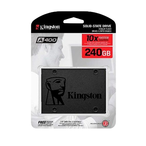 Unidad SSD 2.5" 480GB Kingston A400 500MBs
