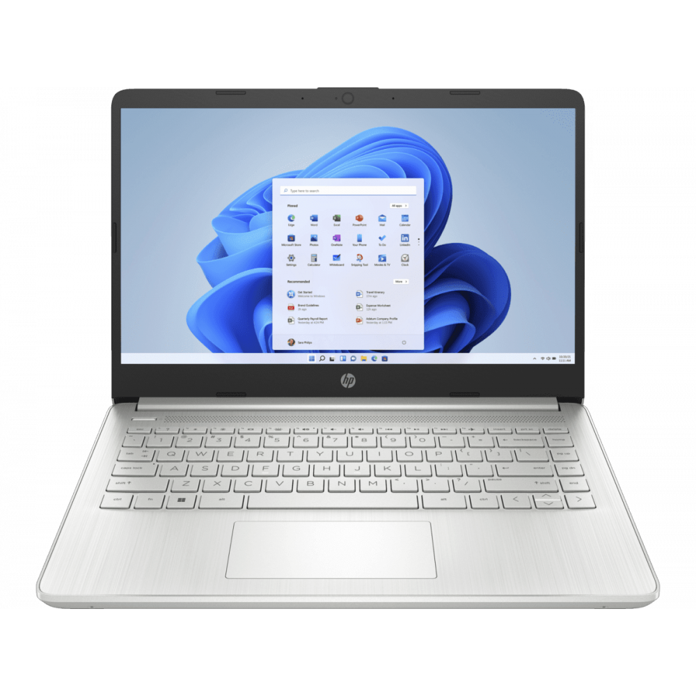 Laptop HP 14-DQ0519LA 14" Intel Celeron N4120 4GB RAM 128GB SSD M.2 W11 Home