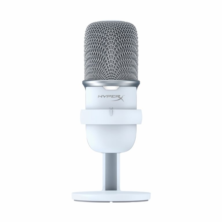 Microfono Gaming Hyper X SoloCast USB Blanco