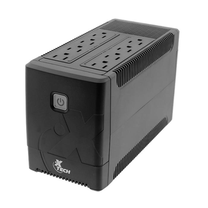 UPS XTECH XTP-751Interactivo 700VA / 375W 8 Tomas