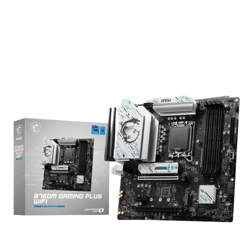 MSI Tarjeta Madre B760M Gaming Plus WiFi LGA 1700