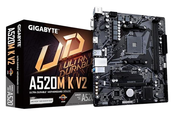 Motherboard Gigabyte A520M K V2 DDR4 Micro ATX