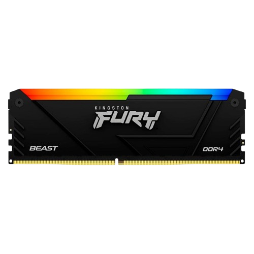 Memoria Ram Kingston Fury Beast RGB 32GB DDR4 DIMM 3200MHz CL16