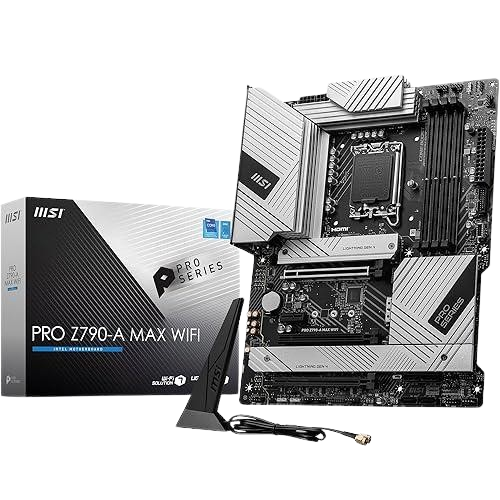 Motherboard Z790 MSI PRO WIFI LGA1700 12th 13th 14th Gen DDR5 ATX
