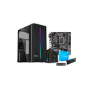 Pc Gamer i3 12100 H610M DDR4 16GB NVMe 500GB 600W Bronce 