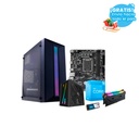 Pc Gamer i3 12100 H610M-K DDR4 2x8 NVMe 250GB 600W Bronce 