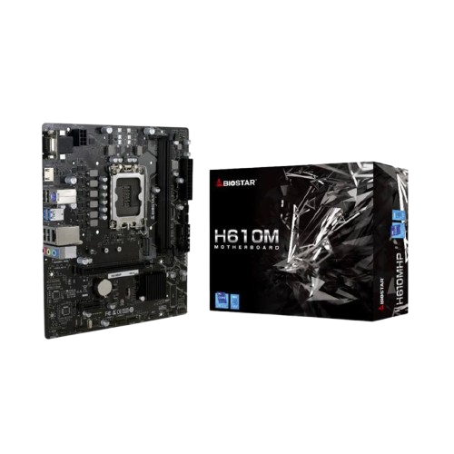 Motherboard Biostar H610MHP LGA1700 12th 13th 14th Gen DDR4 Micro ATX