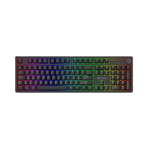 Teclado Mecánico KOORUI MK104 Switch Marron RGB
